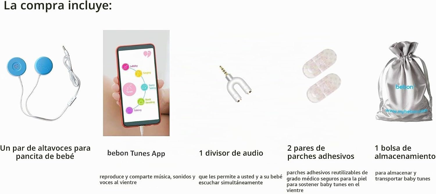 Pareja compartiendo el momento con Baby Tunes